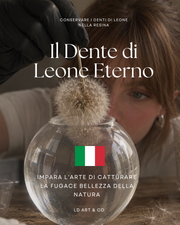 ITALIANO Ebook Preservare il Soffione – Impara a renderlo eterno