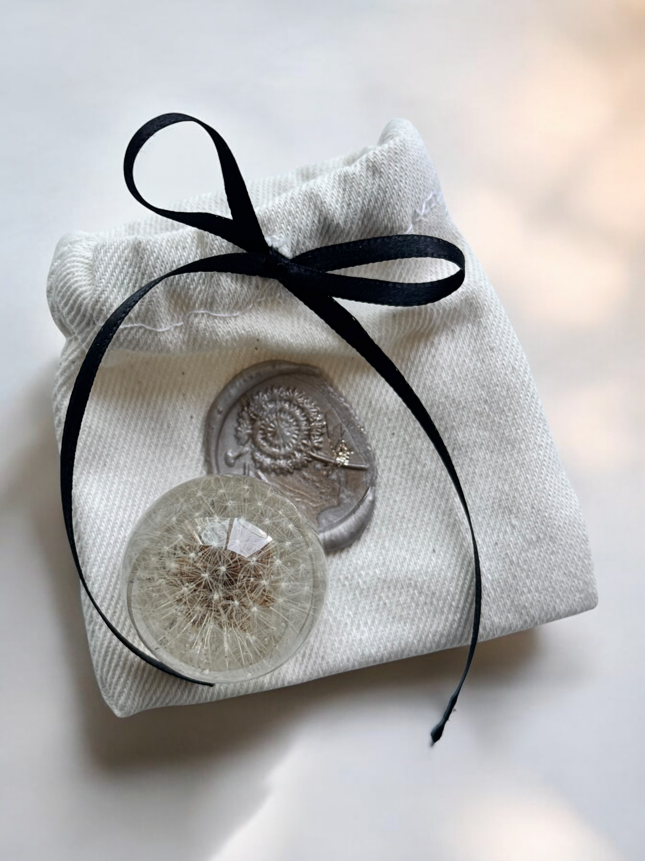 Dandelion mini Sphere - Special Technique “Details” (2 cm)