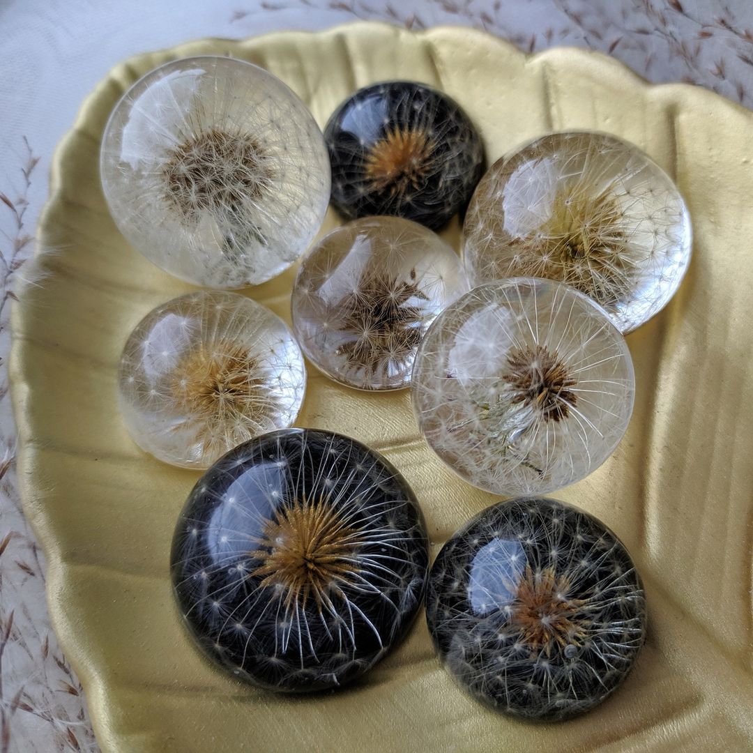 Dandelion mini Sphere - Special Technique “Details” (2 cm)