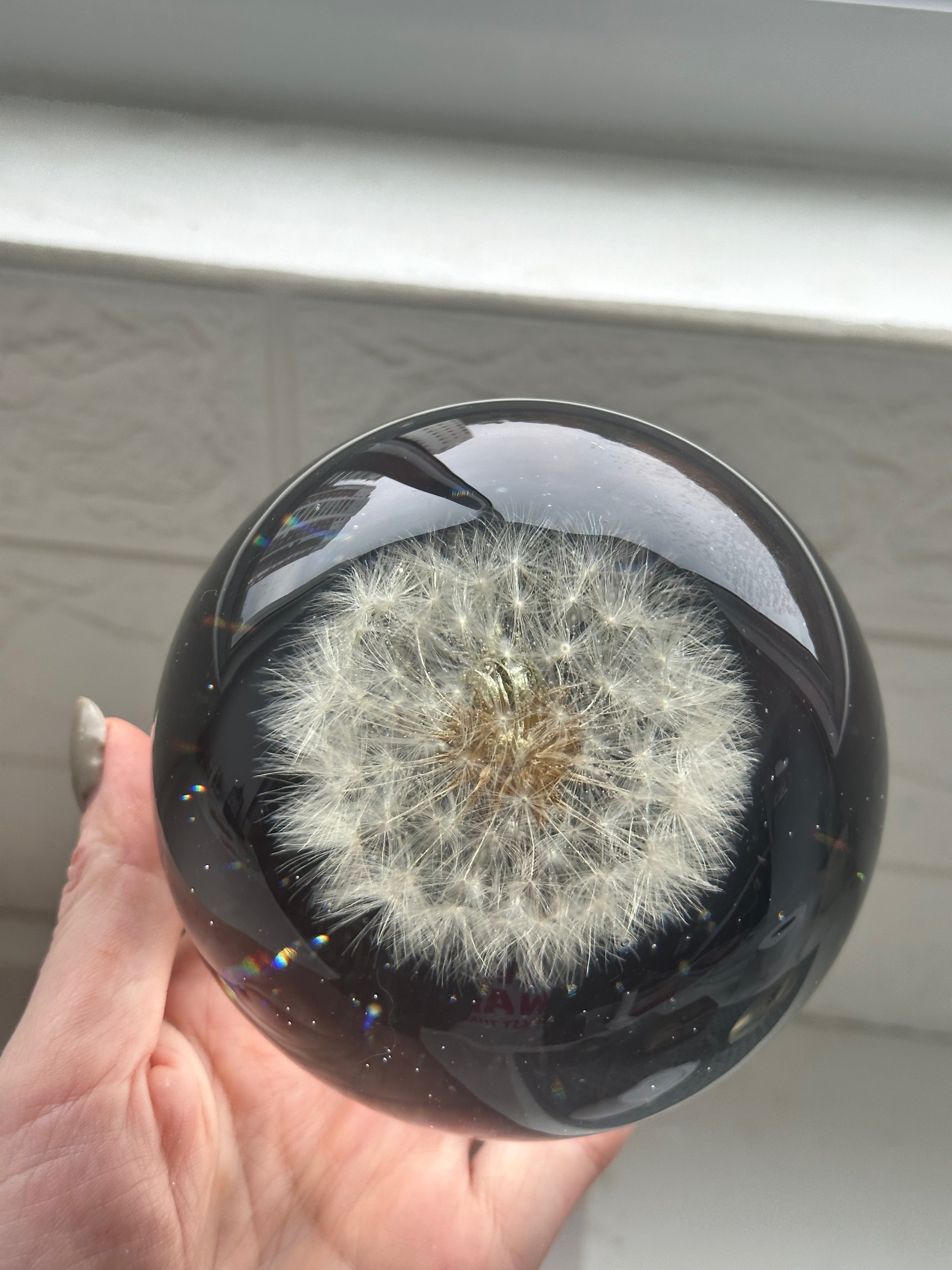 Dandelion Lamp Size M Sphere with Color