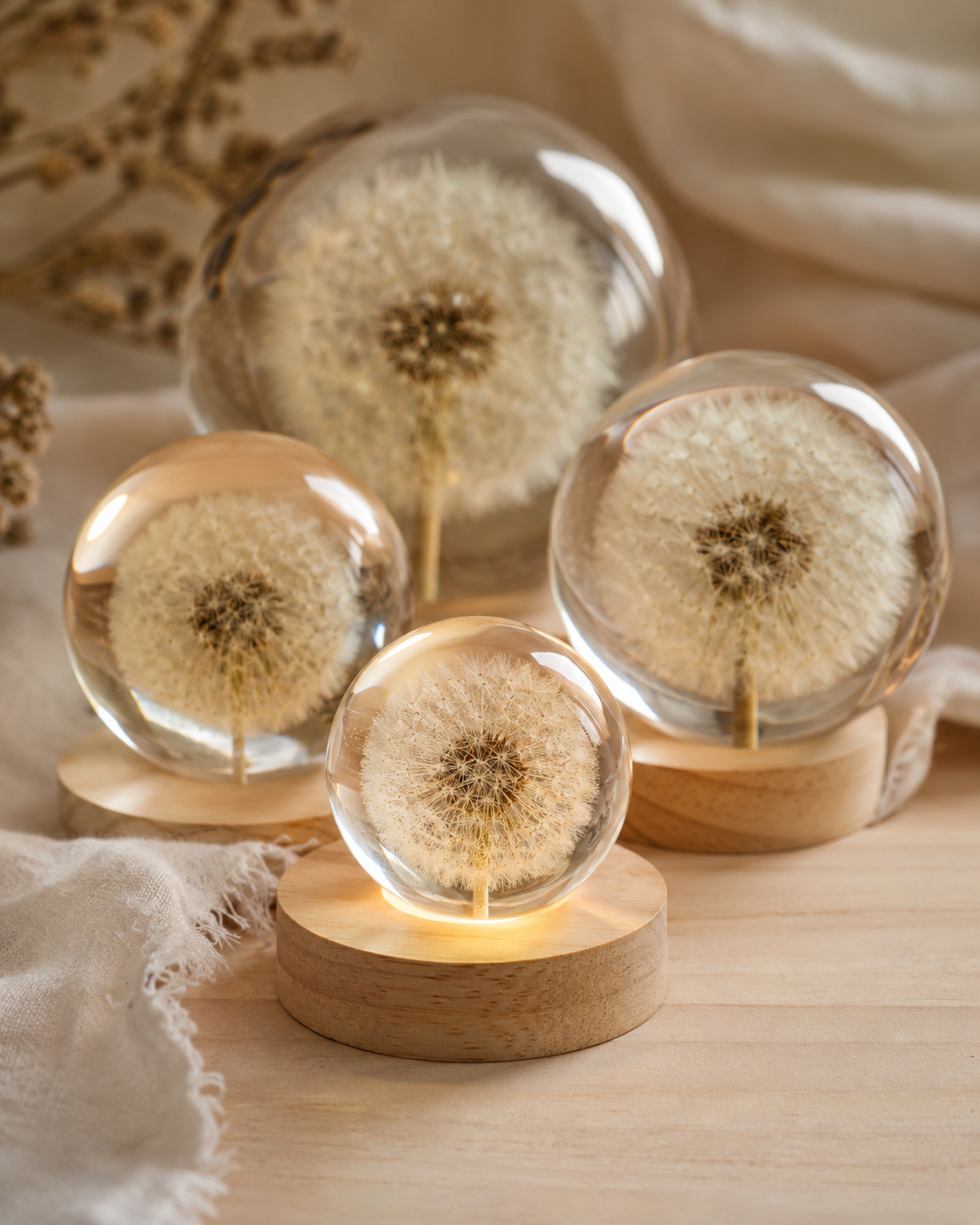 Dandelion Sphere Lamp XL 12cm