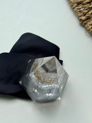 FACETED DANDELION RING HOLDER ready to ship