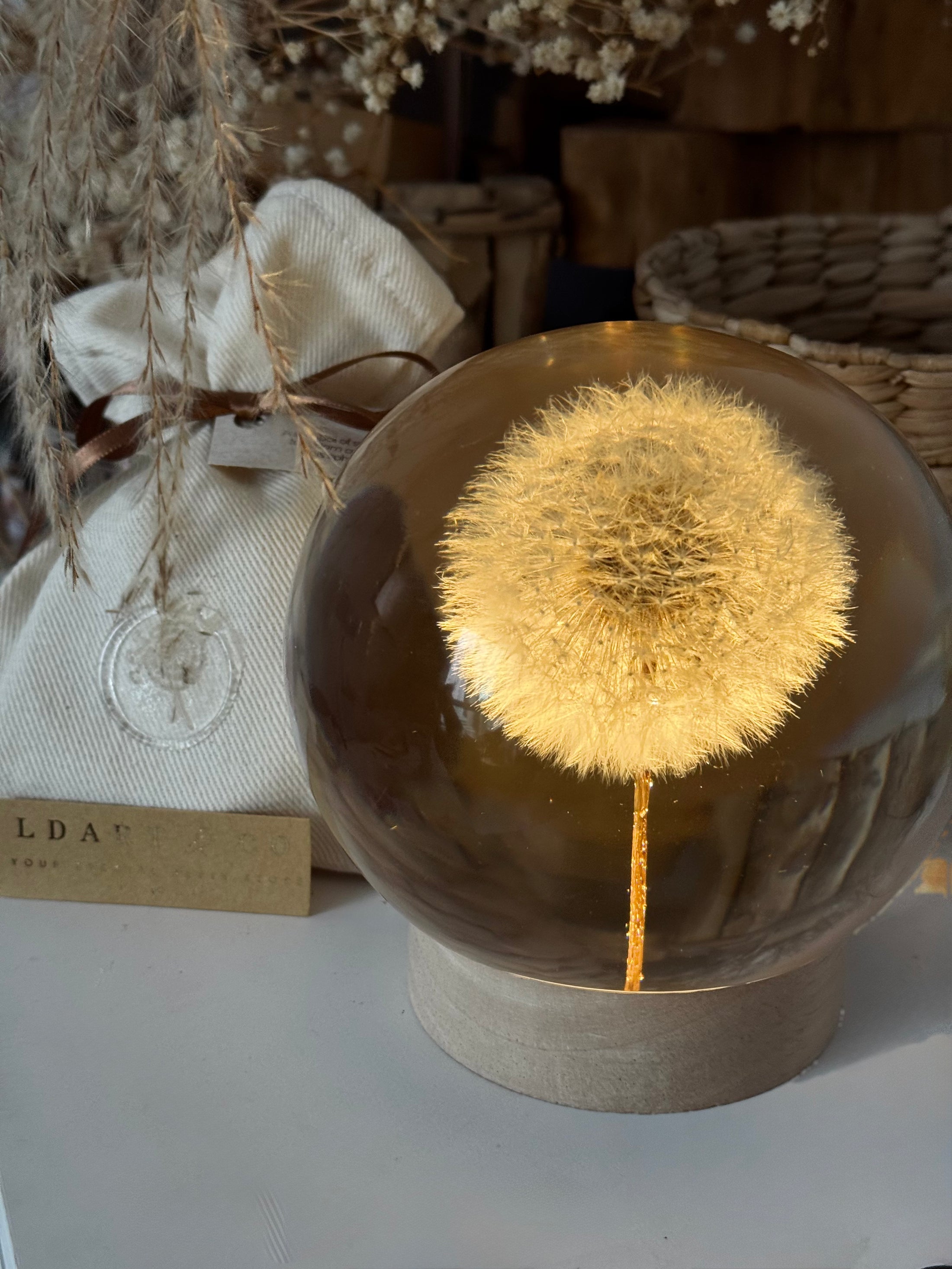 Dandelion Sphere Lamp XL 12cm