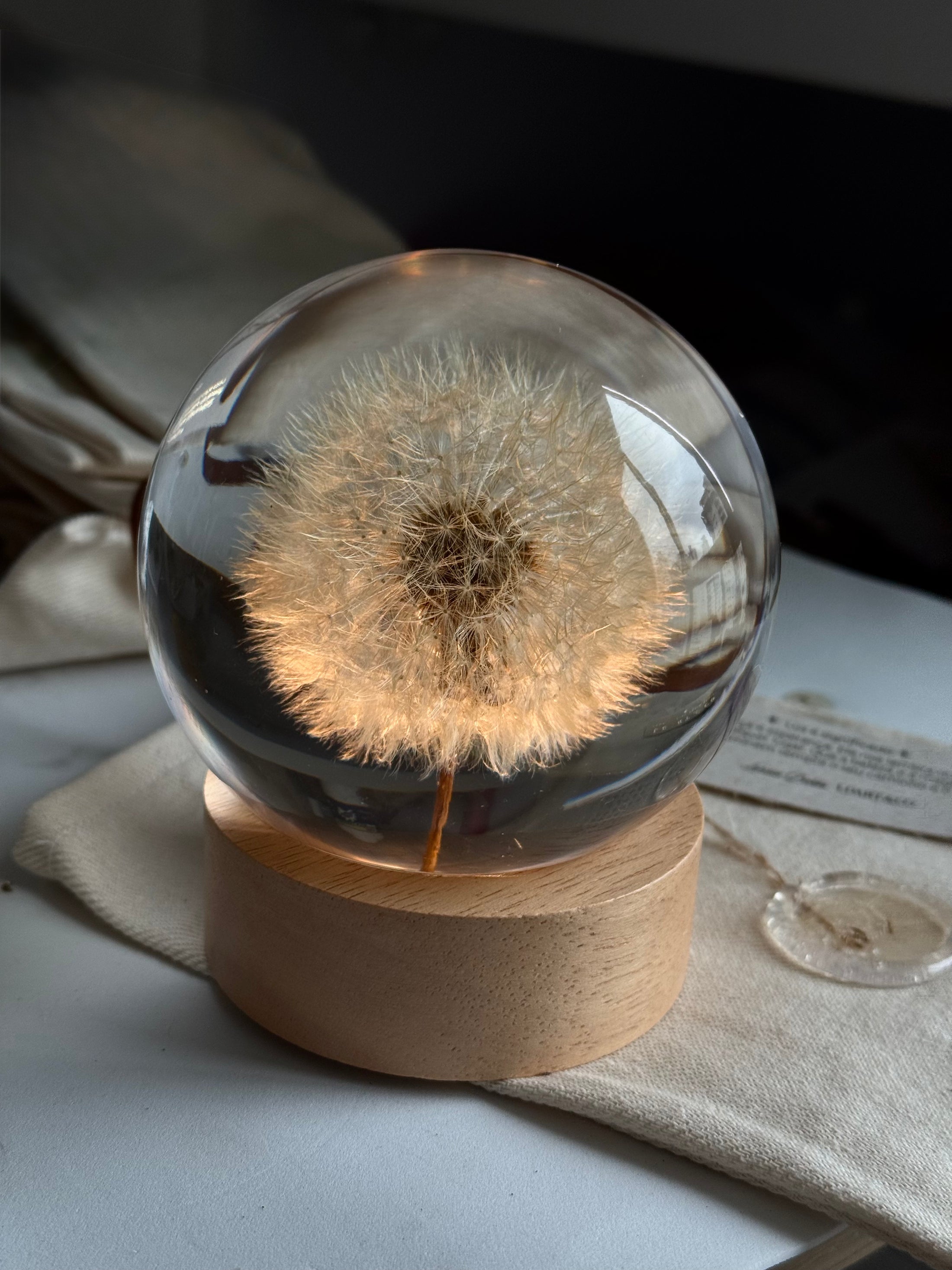 Dandelion Sphere Lamp L 10cm