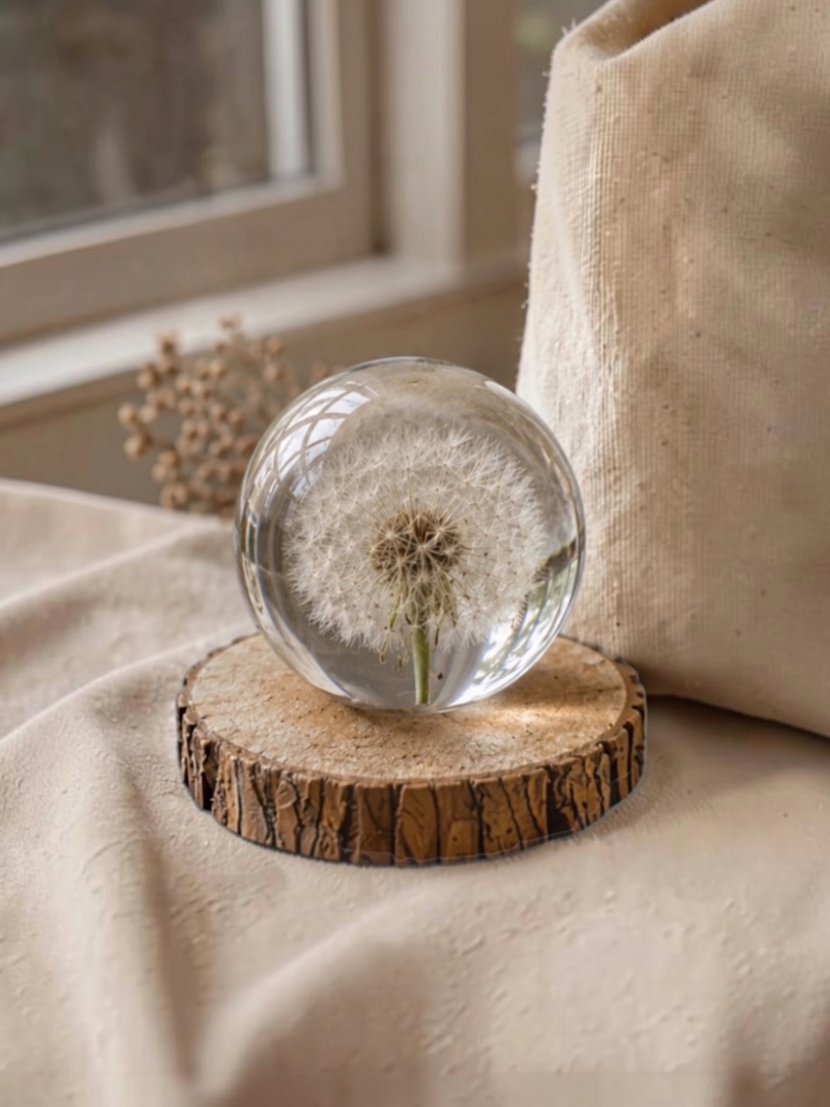 Dandelion Sphere Lamp M 8cm