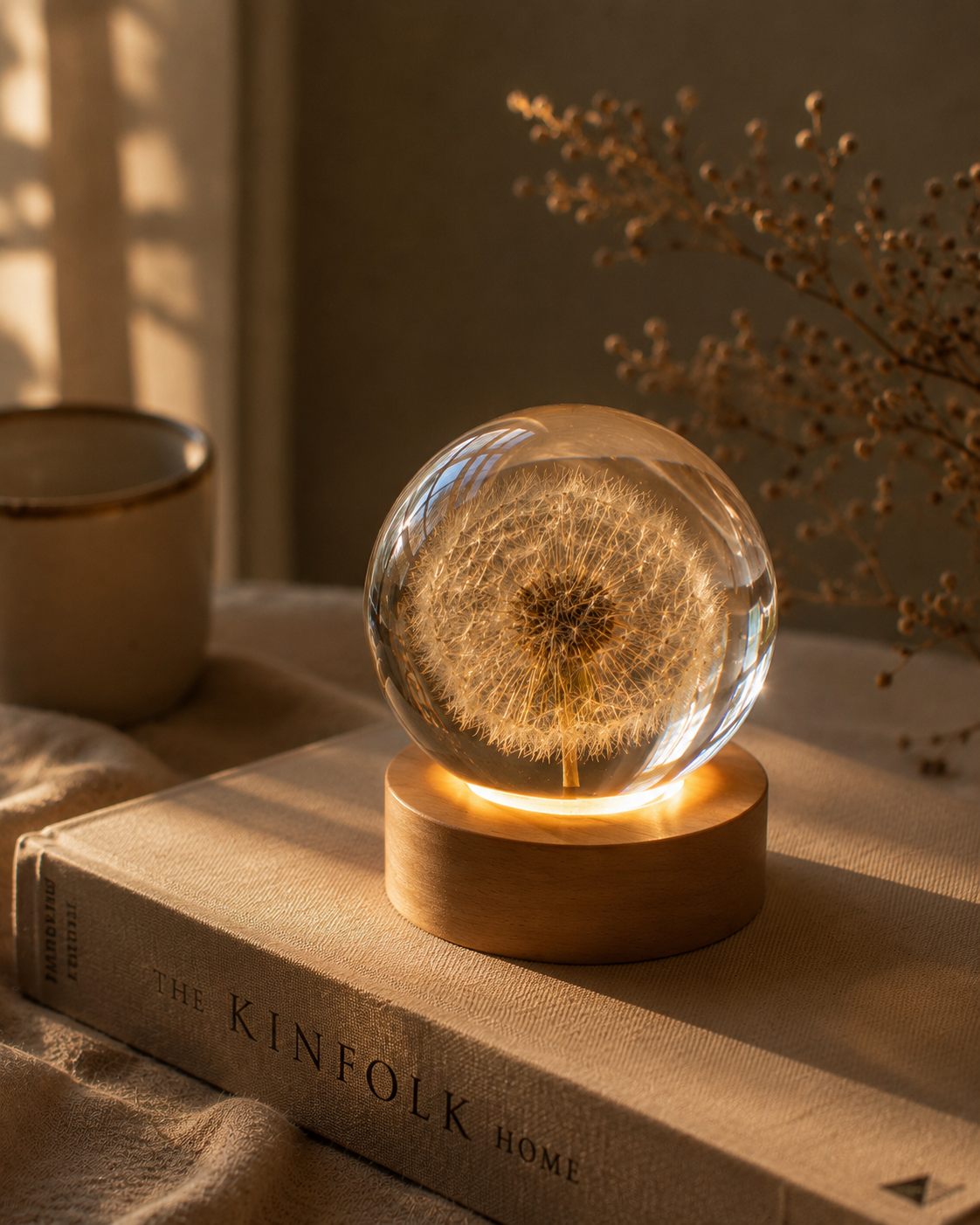 Dandelion Sphere Lamp L 10cm