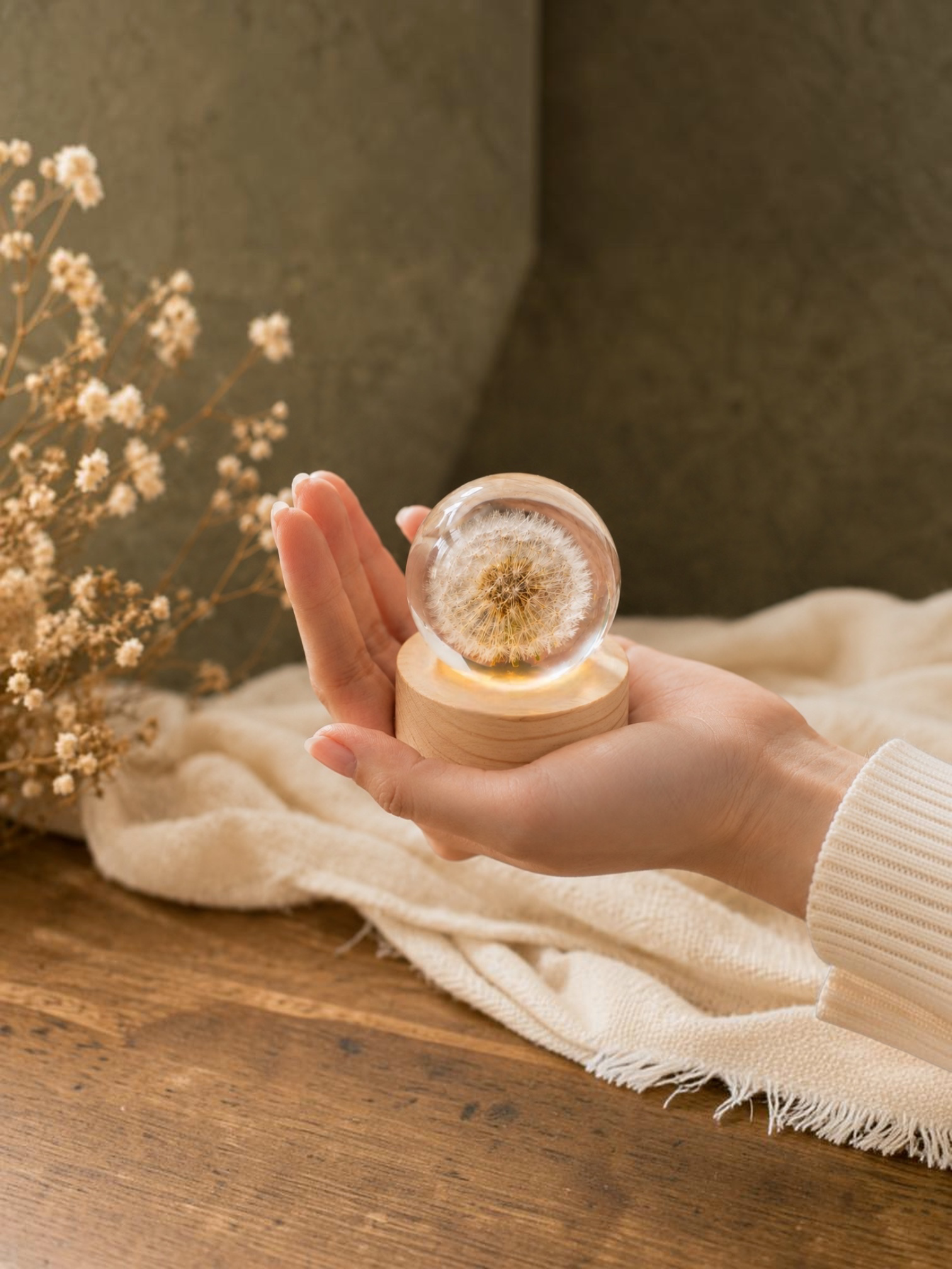 Dandelion Sphere Lamp S 5cm