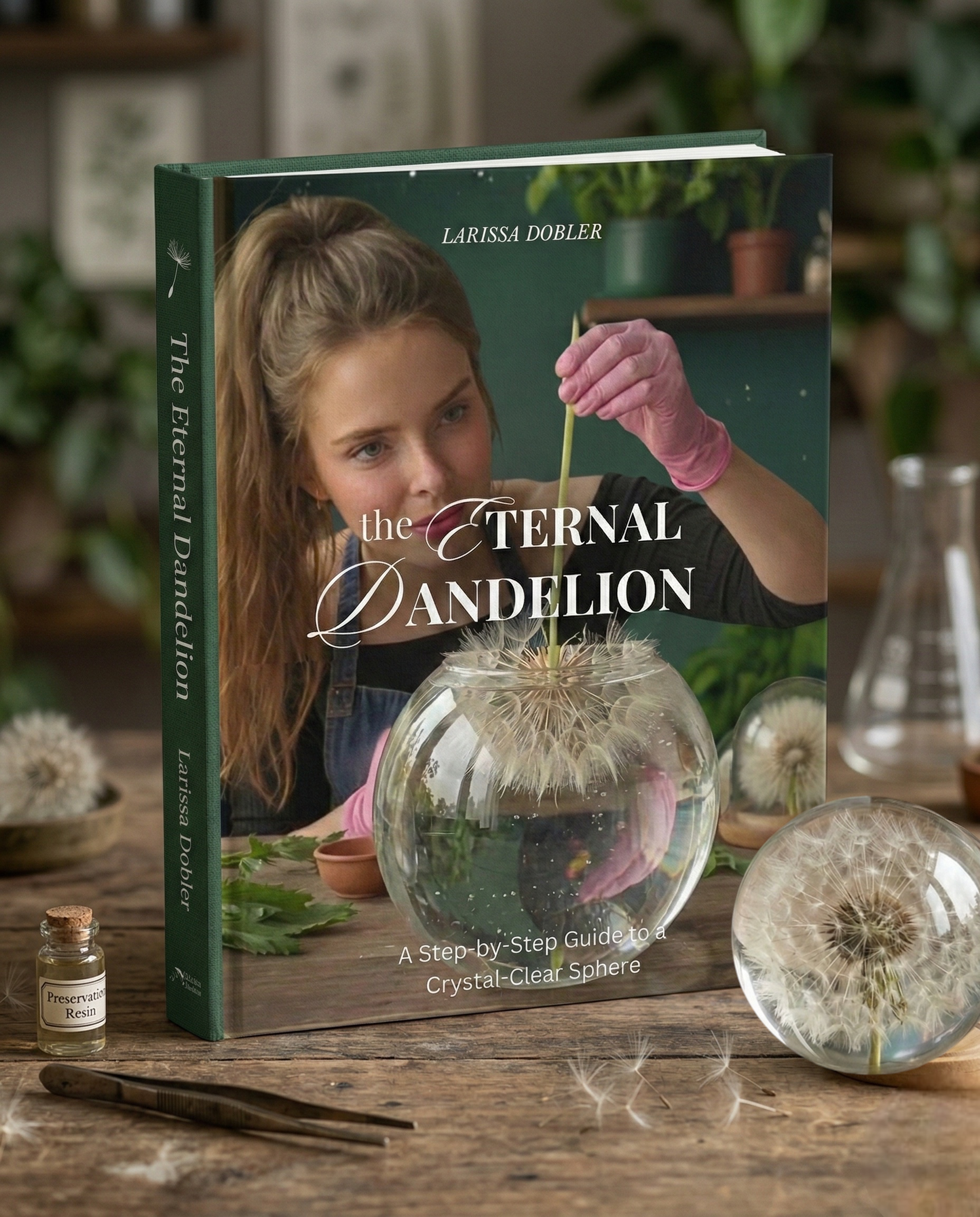 ENGLISH Course Preserving the Dandelion - Learn how to make it ethernal