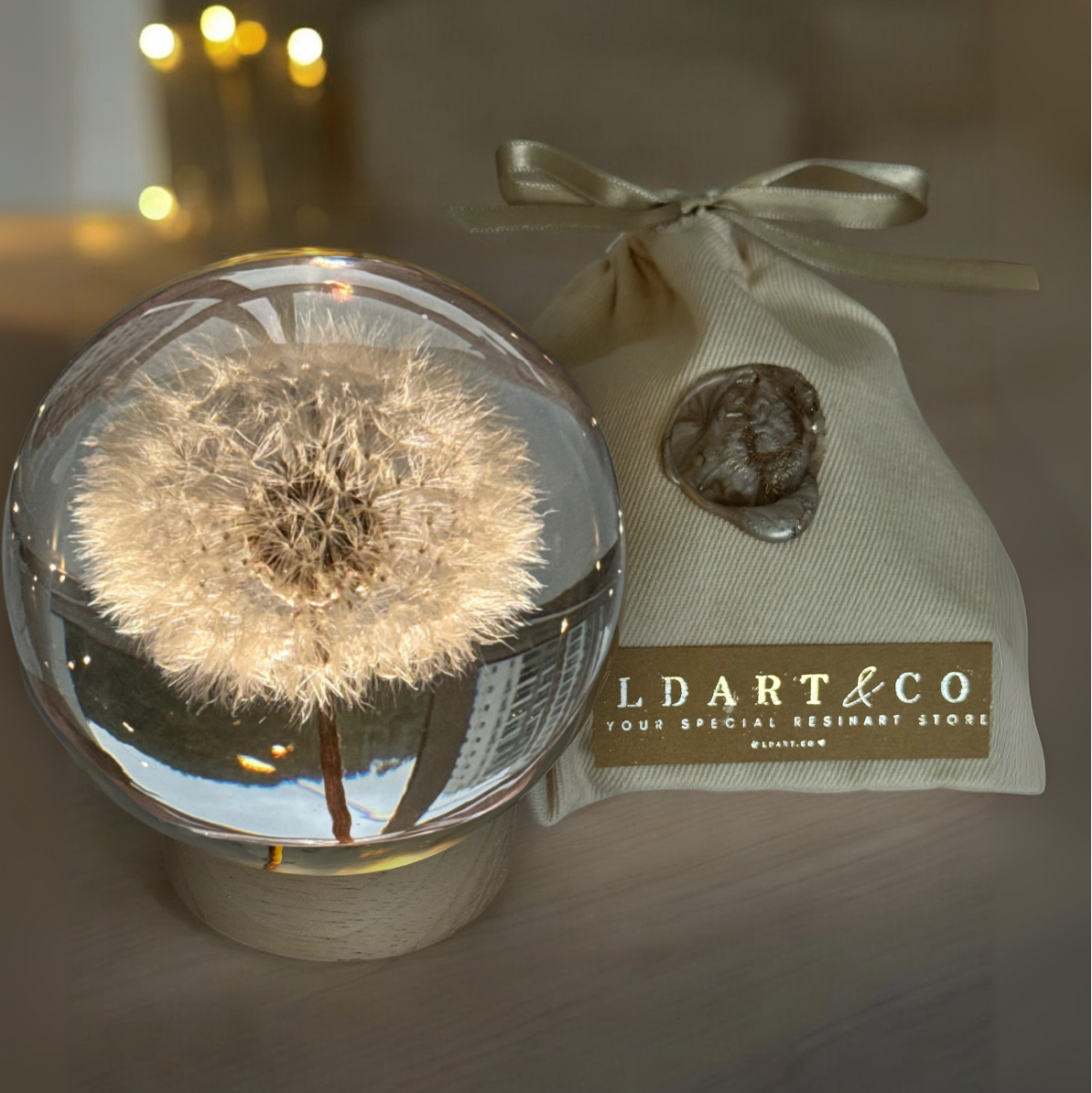 Dandelion Sphere Lamp XL 12cm