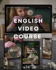 ENGLISH Complete Video Course Preserving the Dandelion - Learn how to make it ethernal